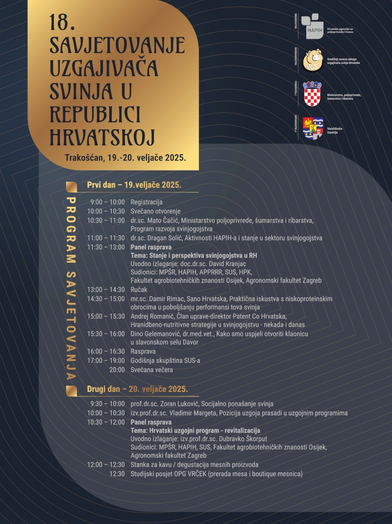 Program 18. Savjetovanja uzgajivača svinja u RH